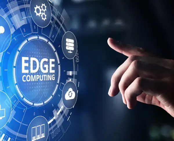 Edge relates to the edge of the line where the device is installed. In particular, it's installed in the electrical panels, generally next to the PLCs and to the terminal blocks connected to the sensors.